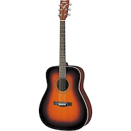 Guitarra Folk Serie F Tapa de Abeto Sólido, Posterior y Late YAMAHA F370TBS