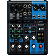 CONSOLAS ANALÓGICAS Y EFECTOS 6 canales: 2 mic + 6 de línea YAMAHA MG06X