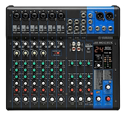 Mesa de mezclas de 12 canales: Max. 6 entradas de micrófono YAMAHA MG12XUK