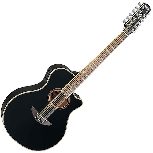 Guitarra Electroacustica, 12 cuerdas YAMAHA APX700II12BL - $ 1.511.553