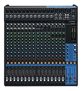 Mezclador Analógico 20 Canales: 16 Mic + 20 Line Input (12 M YAMAHA MG20