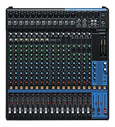 Mezclador Analógico 20 Canales: 16 Mic + 20 Line Input (12 M YAMAHA MG20 - $ 1.262.968