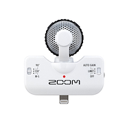 Micróf. Estéreo Prof. Iq5 T/Condenser, P/Iphone-Ipad-Ipod To ZOOM PRO iQ5/W