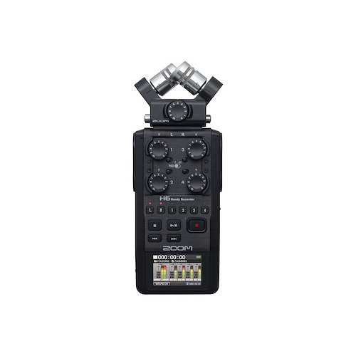 Handy Recorder USB | Grabador Digital 6 canales | 2 mics XY ZOOM PRO H6/BLK - $ 994.888