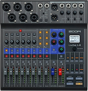 Consola Digital | Con grabacion multipista simultenea 12 can ZOOM PRO L-8