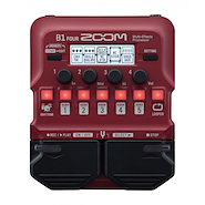Pedalera | Para Bajo | 60 efectos | Efec simultaneos 5 | USB ZOOM B1 FOUR