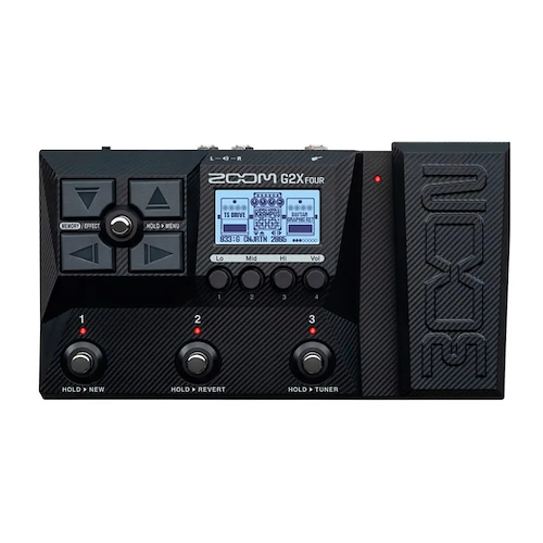 Pedalera | Para Guitarra | 158 efect | Efec simultaneos 6 | ZOOM G2X FOUR - $ 387.302