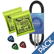 COMBO ERNIE BALL + CABLE + PUAS