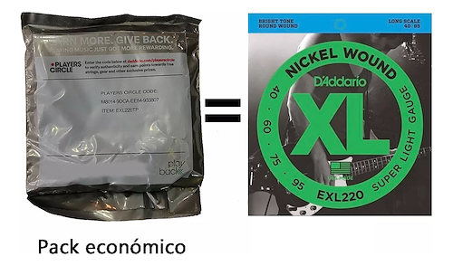 DADDARIO Strings EXL220 SIN CAJA
