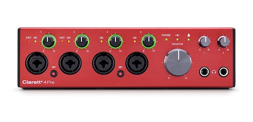 FOCUSRITE Clarett+ 4 Pre USB