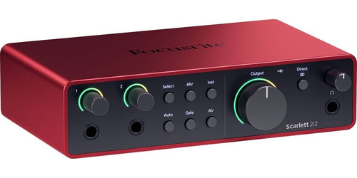 FOCUSRITE Scarlett 2i2 - 4a Generación