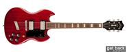 GUILD S100 POLARA CHERRY RED