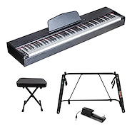 LEXINGTON Piano DP730 WH + Banq + Soport