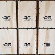 AG PERCUSION 8D Cajon Dual Flamenco & Peruano Standard