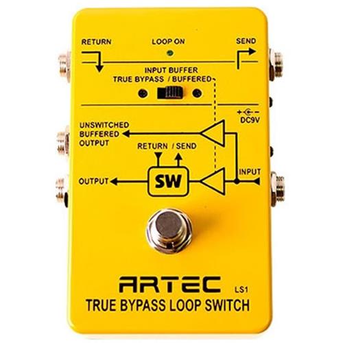 ARTEC LS1 Single Channel / True Bypass Loop Switch