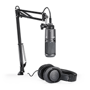 AUDIO-TECHNICA AT2020USB+PK Paquete para streaming/podcasting