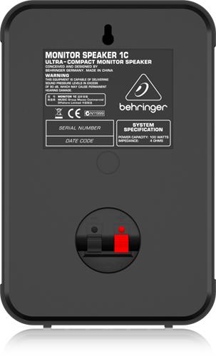 Behringer 1C-BK - Altavoces para monitor de 5 pulgadas, color negro