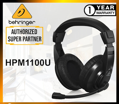 BEHRINGER HPM1100U – Your Multi-purpose USB Headset