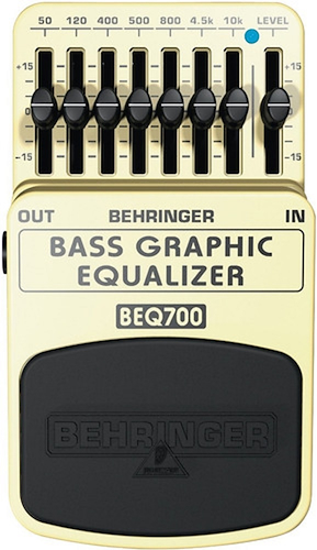 BEHRINGER BEQ700 BASS GRAPHIC EQUALIZER