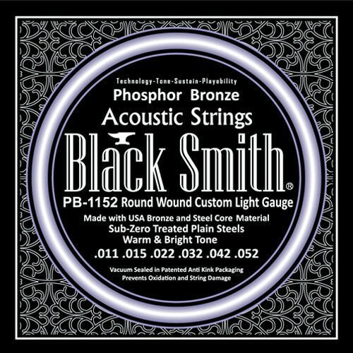 BLACKSMITH PB1152 PHOSPHOR BRONZE Custom Light (011 - 052)