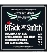 BLACKSMITH NW45135-5 Cuerdas NICKEL ROUND WOUND