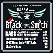 BLACKSMITH NW32135-6 Cuerdas NICKEL ROUND WOUND