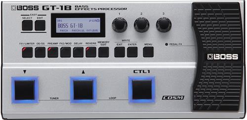 BOSS GT1B Premium Bass tone in an ultra-compact package