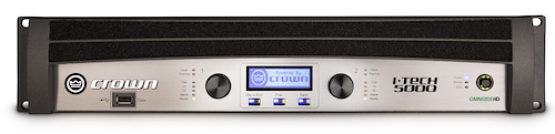 CROWN IT5000HD Amplificador de potencia de dos canales,