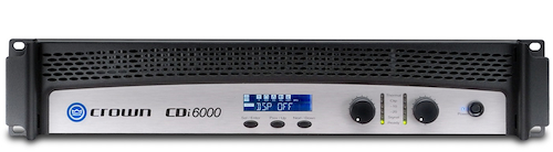 CROWN CDI6000 Amplificador de potencia de dos canales