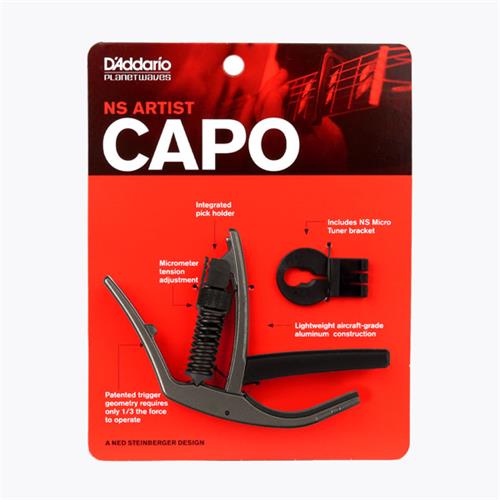 DADDARIO Planet Waves PW-CP-10MG Capo Artist Gris