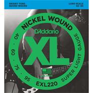 DADDARIO Strings EXL220 Super Light 40-95