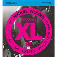 DADDARIO Strings EXL170 Regular Light 45-100