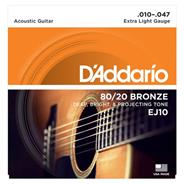 DADDARIO Strings EJ10 Extra Light 10-47