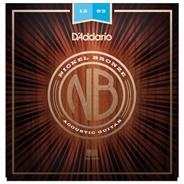 DADDARIO Strings NB1253 Light 12-53 Plateadas