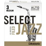 DADDARIO Woodwinds RSF10ASX3M Saxo Alto Reeds Filed #3 Medium