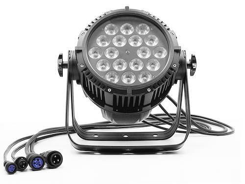 E-LIGHTING MEGAPAR-1810 IP Spots de 18 Leds x 10W RGBWA