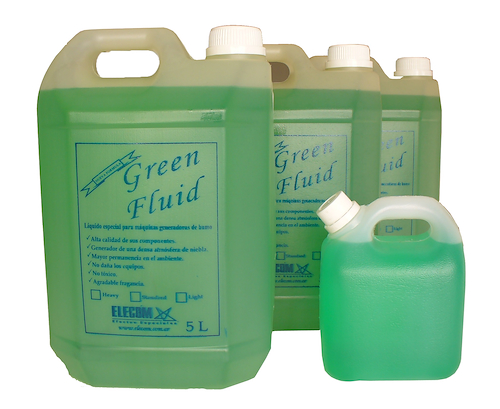 ELECOM Liquidos De Humo / Burbujas Green Fluid X 5 Lt. St