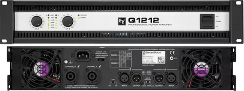 ELECTRO VOICE Q1212 1800 W/CH Class-H power amplifier