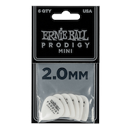 ERNIE BALL P09203 2.0MM WHITE MINI PRODIGY PICKS 6-PACK