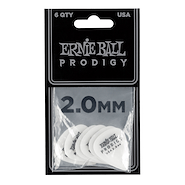 ERNIE BALL P09202 2.0MM WHITE STANDARD PRODIGY PICKS 6-PACK