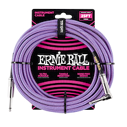 ERNIE BALL P06069 25'' Braided Instrument Cable Purple