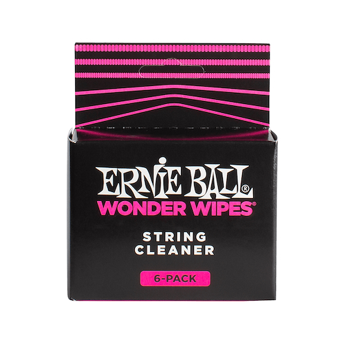 ERNIE BALL P04277 Wonder Wipe String cleaning 6-Pack