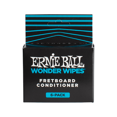 ERNIE BALL P04276 Wonder Wipes Fretboard Conditioner 6-pack