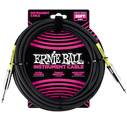 ERNIE BALL P06046 20'' Instrument Cable Black