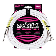 ERNIE BALL P06047 20'' Instrument Cable White