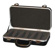 GATOR GM-6-PE ATA Molded 6 Slot Microphone Briefcase