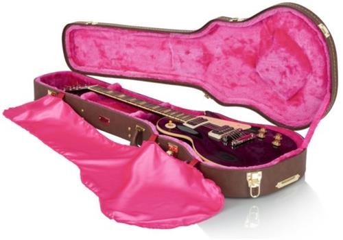 GATOR GW-LP-BROWN Gibson Les Paul® Guitar Case, Brown