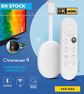 GOOGLE Chromecast 4 Tv 4K HDR