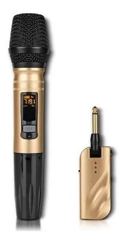 HUGEL AX12 Microfono Inalambrico Mano UHF