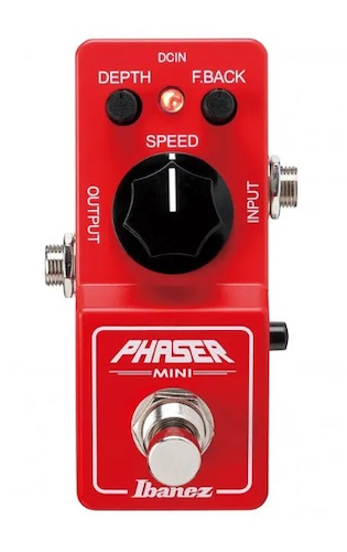 IBANEZ PHMINI Pedal de Efectos Phaser Red